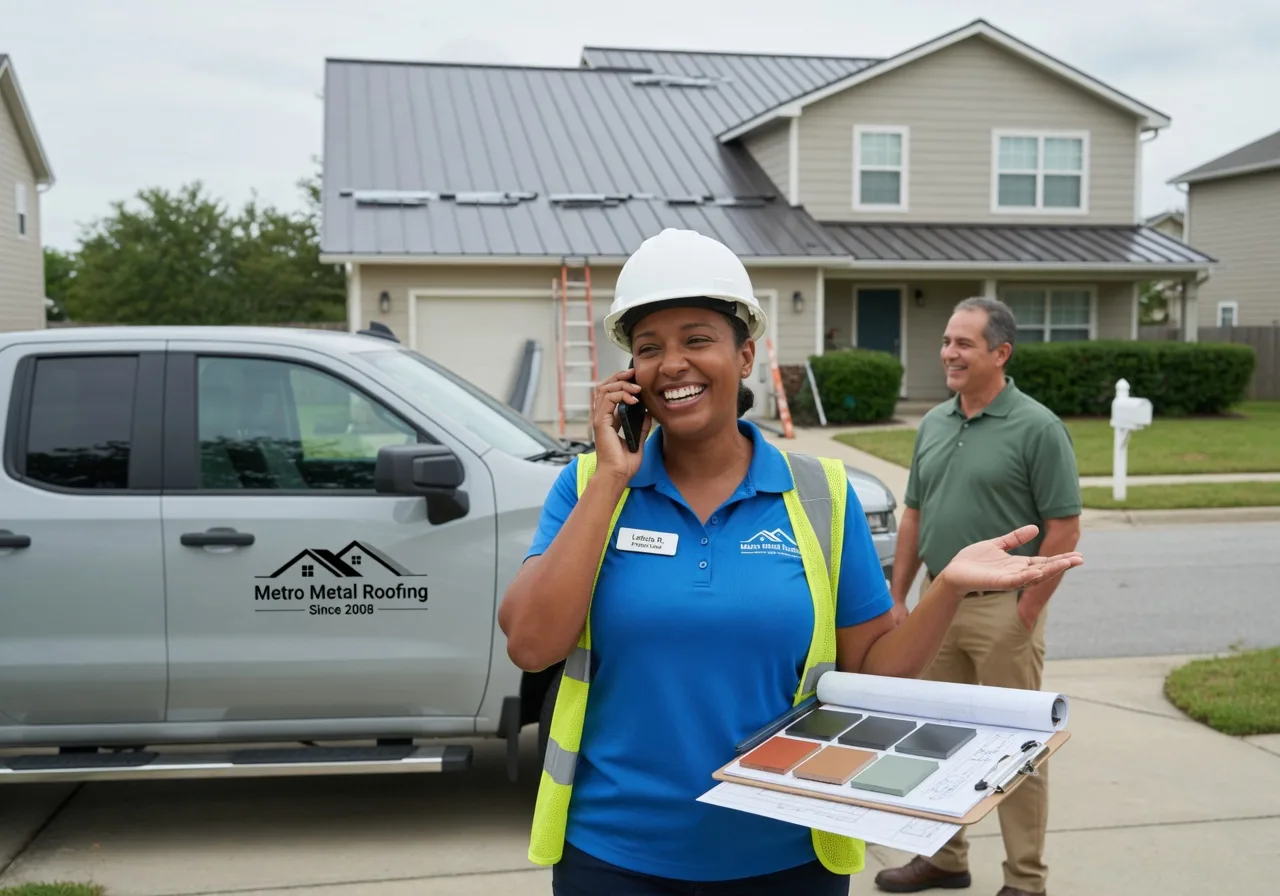 Storm Damage Metal Roof Repair in Lovelaceville, KY